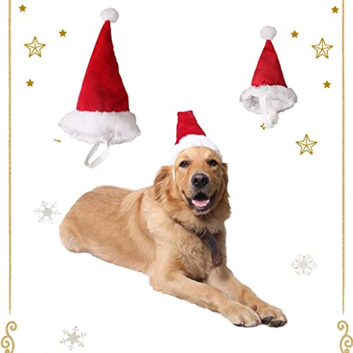 ATORSE® Cute Pet Dog Cat Christmas Santa Hat Pet Christmas Costume Outfit Apparel L| Christmas Decorations | Christmas Decorations Items | Christmas Lights | Christmas Tree | Santa Claus Toys | Dress