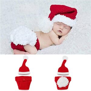 Babymoon Dreamworks, 7041845487 Santa Clause Christmas Cap Costumet Newborn Photography Shoot Props Costume Red,Cotton