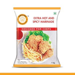 Chef’s Art -Restaurant Style- Extra Hot and Spicy Marinade Mix | Flavourful blend of spices | Marinade Mix 1kg