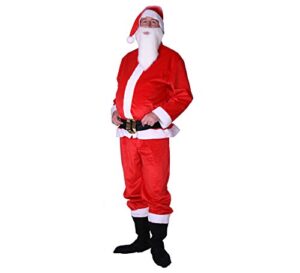 Mobison Santa Claus Dress for Adults for Christmas by Mobison