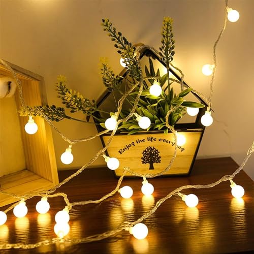 Party Propz Bubble Ball Led Lights For Decoration – 4.2meter, 14LED Ball Decoration Lights For Home and Outdoor, Diwali Lights for Decoration for Home, Lights for Home Decoration, Christmas Decoration