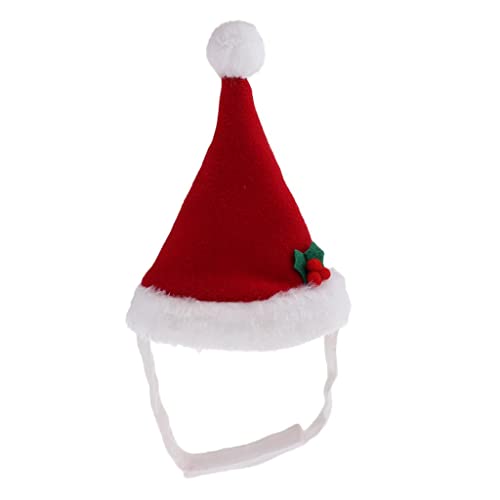 SECRET DESIRE Adjustable Pet Dog Puppy Cat Red Christmas Santa Hat for Pets Winter Party Clothes Xmas Costume Dress Up