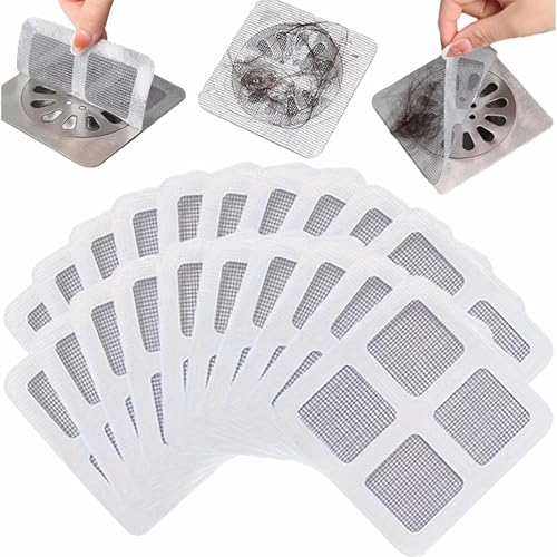 Sink Strainer, 20 Pack Drain Strainer Jali for Kitchen Basin, Bathroom, Drainer mesh net Filter Cover, wash Basin Accessories, Drainage Water Stopper for Home