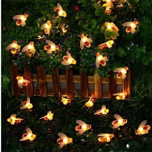 The Party Lounge Honeybee LED String Lights | Outdoor and Indoor for Home Decoration Light, Diwali Lights & Christmas Party (Warm White, 3 Meters, 14LEDs)