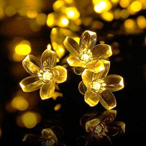 RaajaOutlets 50LED 7M Cherry Blossom String Decorative Lights for Home Indoor Diwali Ganapati Christmas Tree Inhouse All Festival Decorations