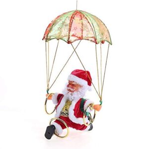 Saahara Craft Musical Santa Clause with Jingle Bells Music, Performs Stunts in Air on Parachute Santa Claus for Kids