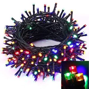 The Purple Tree Multicolor LED Rice Light for Decoration 12 Meter String Series Light for Diwali Christmas Indoor Outdoor Decoration (Pack of 1) LED Lights for Diwali, Diwali Light Decoration