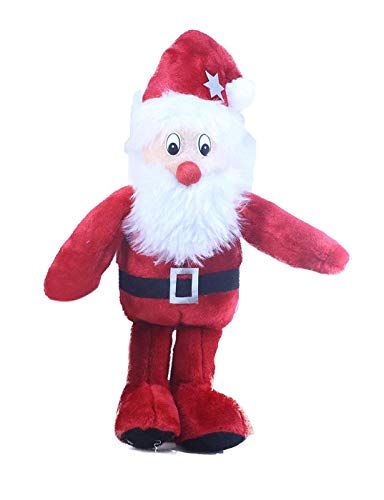 Tickles Red Santa Claus Christmas Stuffed Soft Plush Animal Toy for Kids (Size: 30 cm)