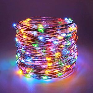 XERGY 10 Meter 100 LED’s Fairy Decoration Stary String- 2 M USB Powered (3 Copper Wires, Premium Durable Quality) Multi Color Christmas Lights Festival Balcony Lighting for Diwali Home Decoration