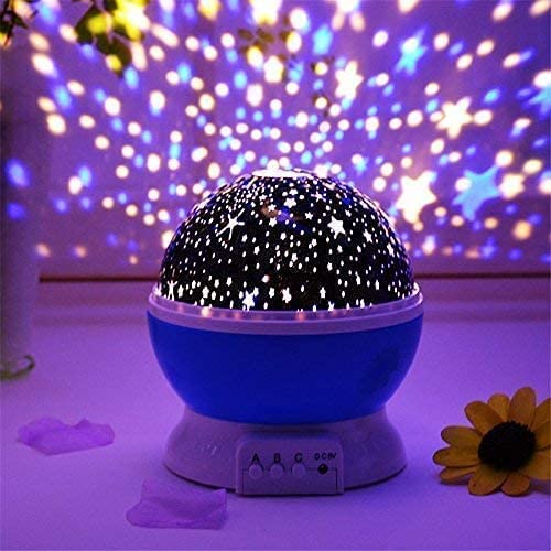 buddies cart Tree Light,Tabletop Artificial Flower Bonsai Tree Lamp USB Powered for Home Decor Room Office Party Wedding Christmas Decorations (Moon and Star Master)